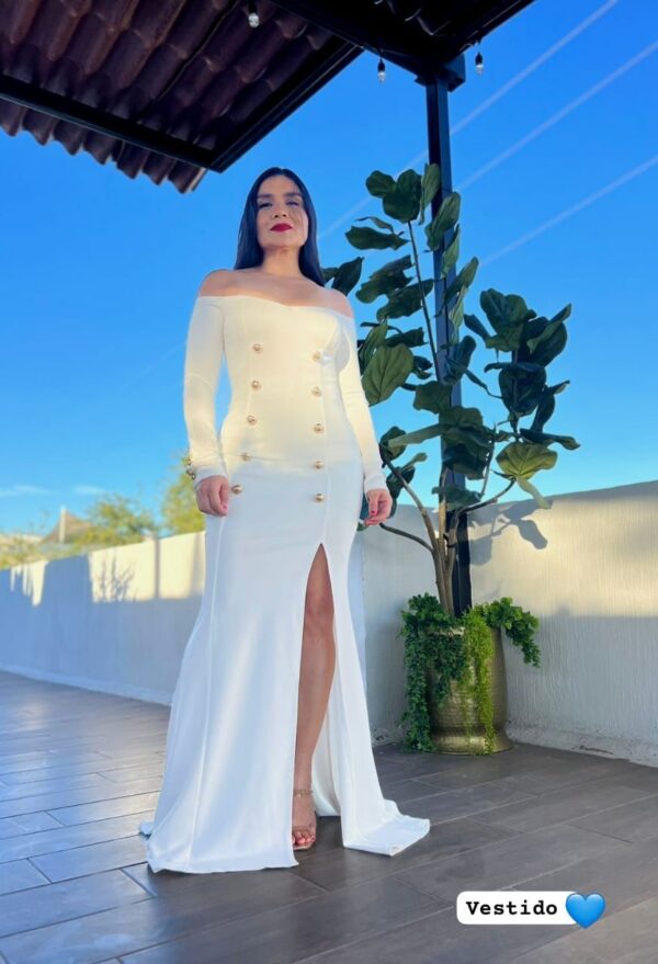 VESTIDO BLANCO